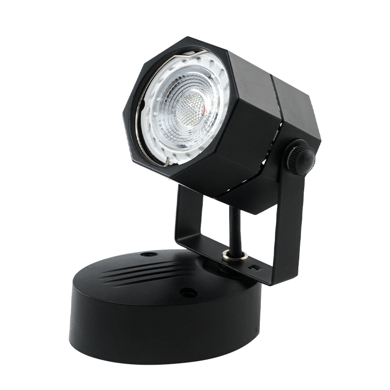 BAREEQ Lighting - بريق للاضاءة - كشاف ليد - كشاف مرايا " خارج" مضلع بدون لمبة