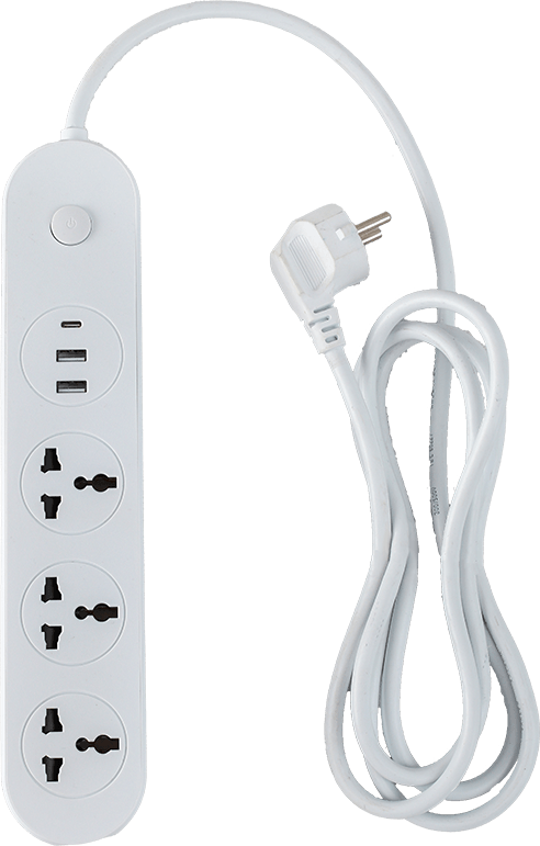 BAREEQ Lighting - بريق للاضاءة - اكسسوارات - مشترك 2 متر + USB